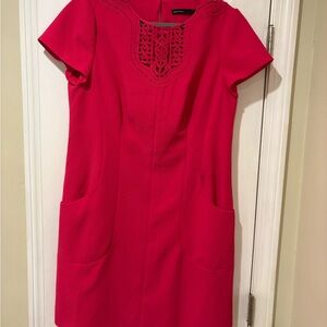 Karen Millen Bold Pink Mini Dress